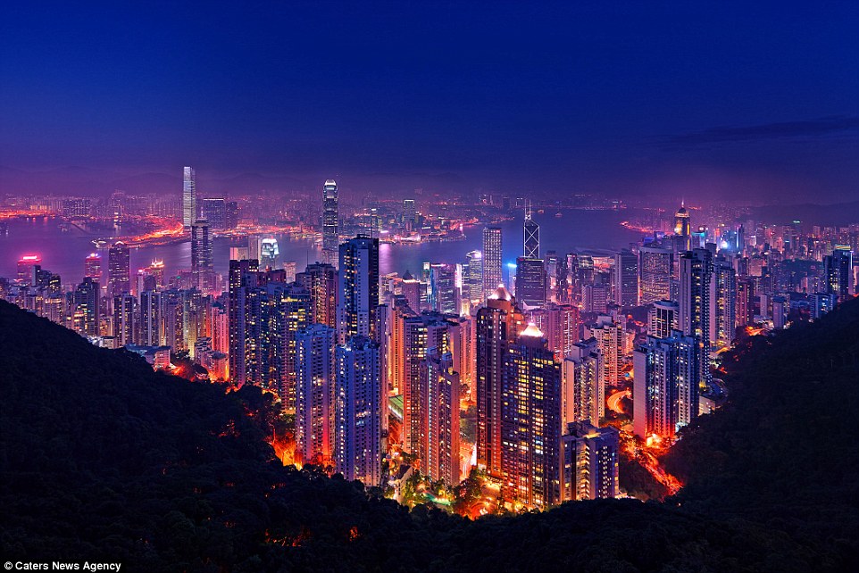 Hình ảnh rực rỡ của Hồng Kông